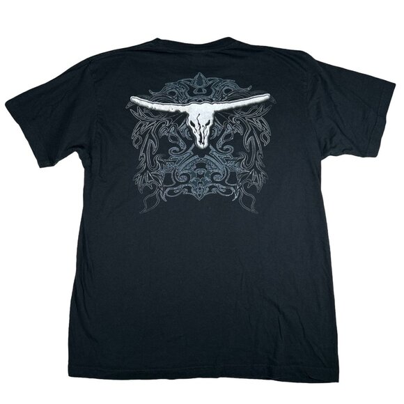 Brooks and Dunn Graphic Tee Cotton Neon Circus Tour XL - Picture 3 of 11